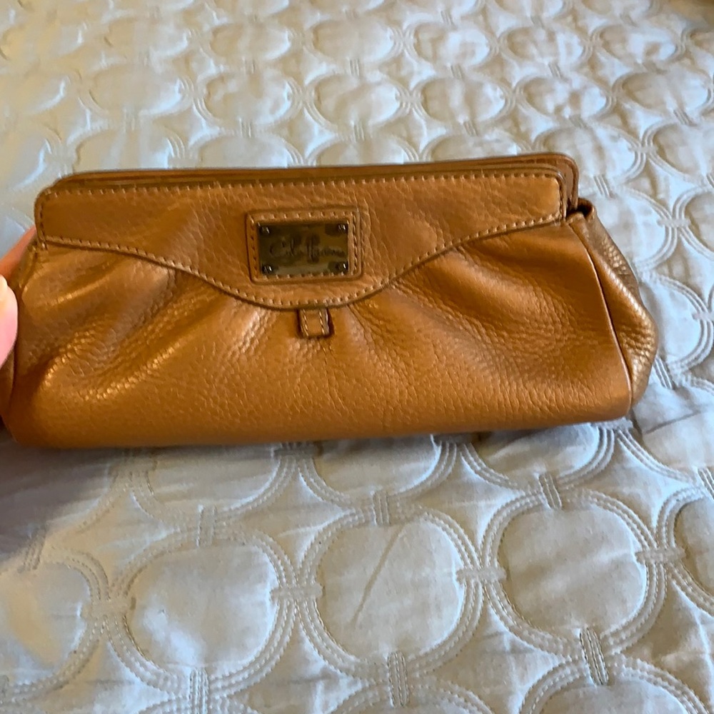 Cole Haan clutch or makeup bag!